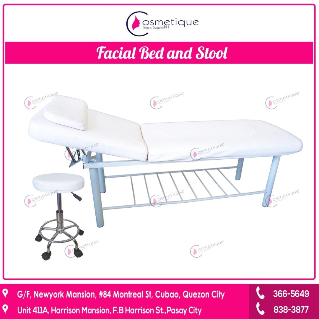 Facial bed with stool sales