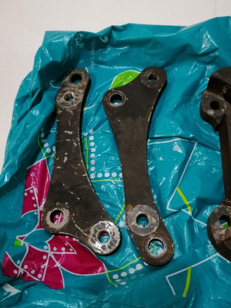 Subaru WRX STI 4 Pot Piston Front Upsize Over Size Rotors Brake