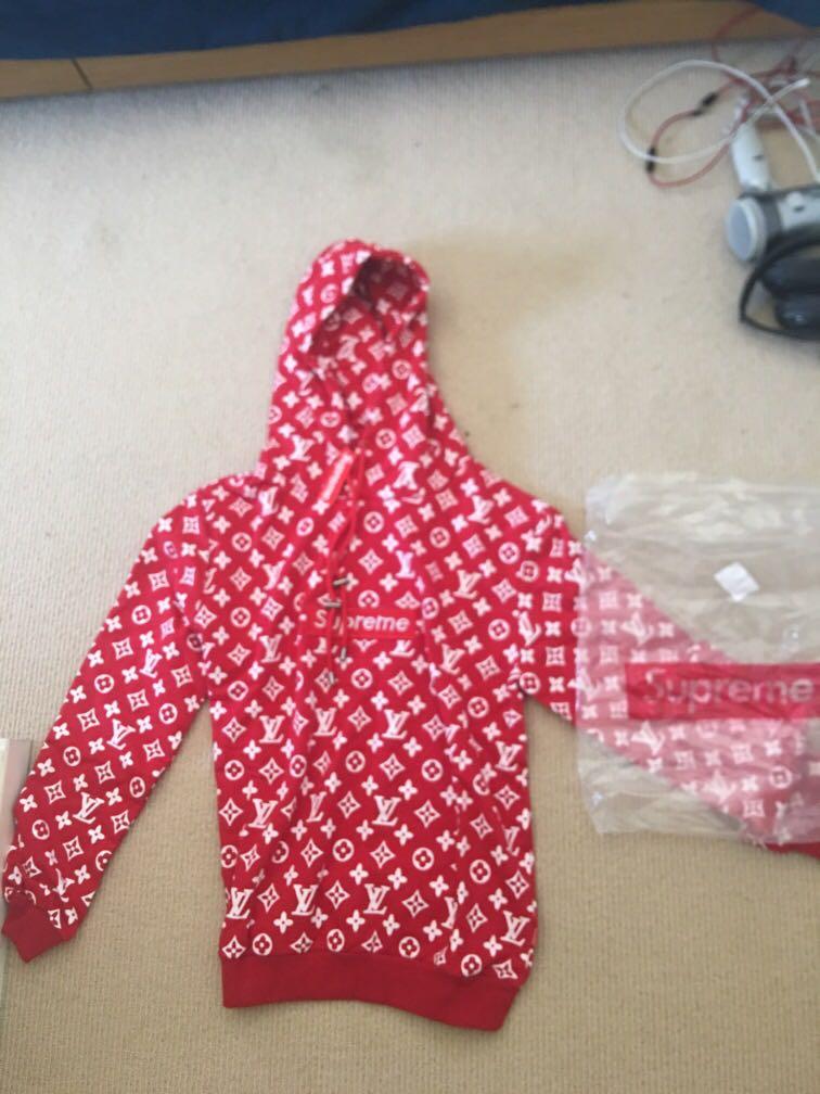 lv supreme hoodie replica