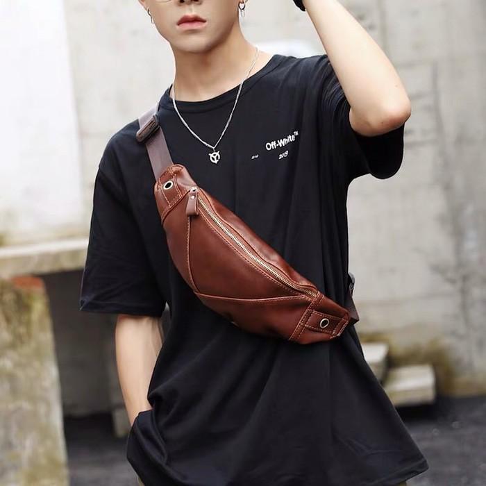 Waist best sale bag kulit