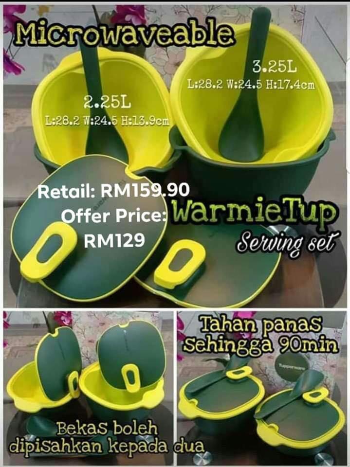 Tupperware Warmie Tup Serving Set Kitchen Appliances On Carousell