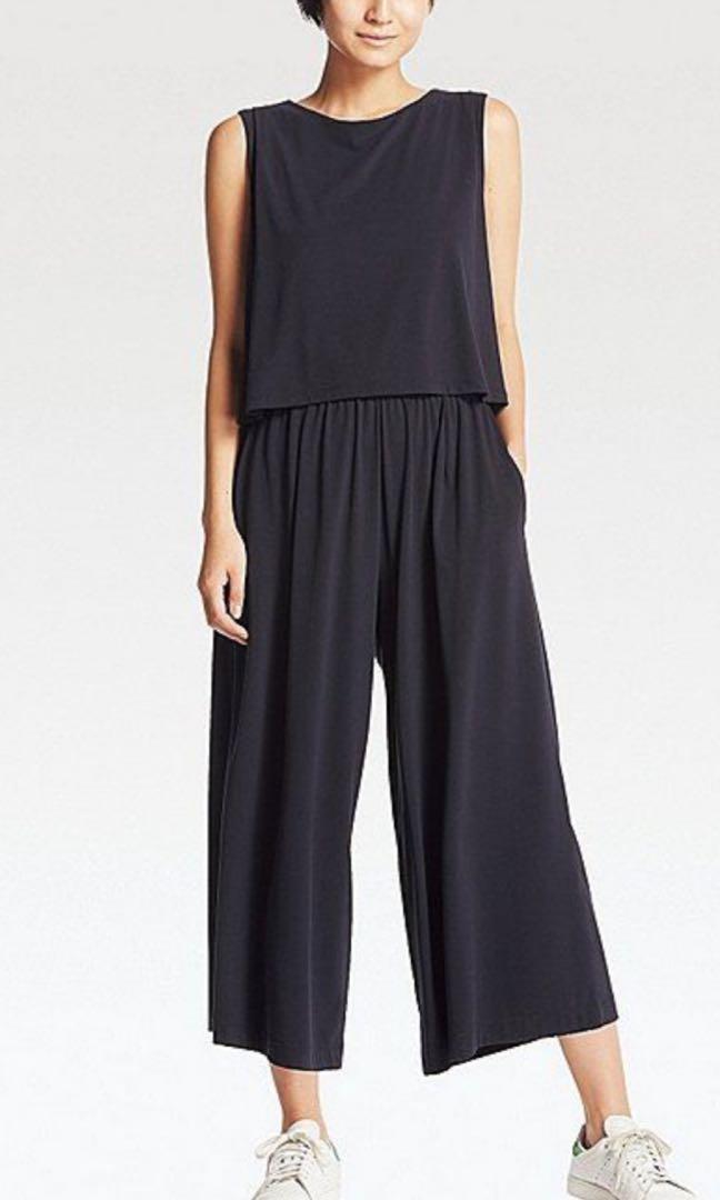 Uniqlo Sleeveless Jumspsuit (Category: Jumpsuits) located in Pasig City. Submitted by jeraminejoy_lagman (Listing ID 243425498, Image 1). Description: used only twice good as new.