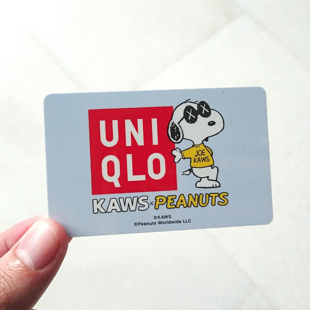 Uniqlo x Kaws x Peanuts (Snoopy) Gift Card, Men's Fashion, Watches
