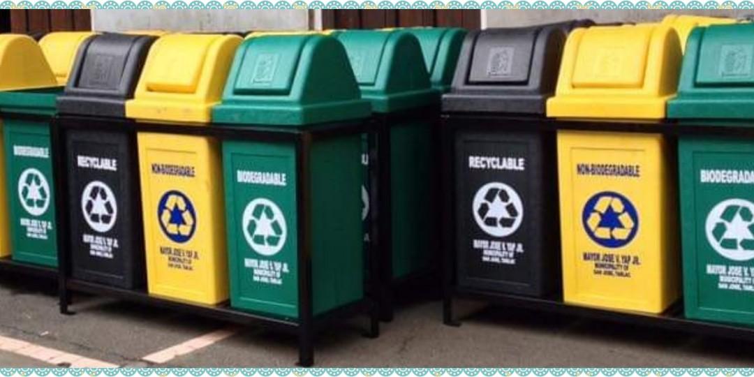 Waste Segregation Trash Bins