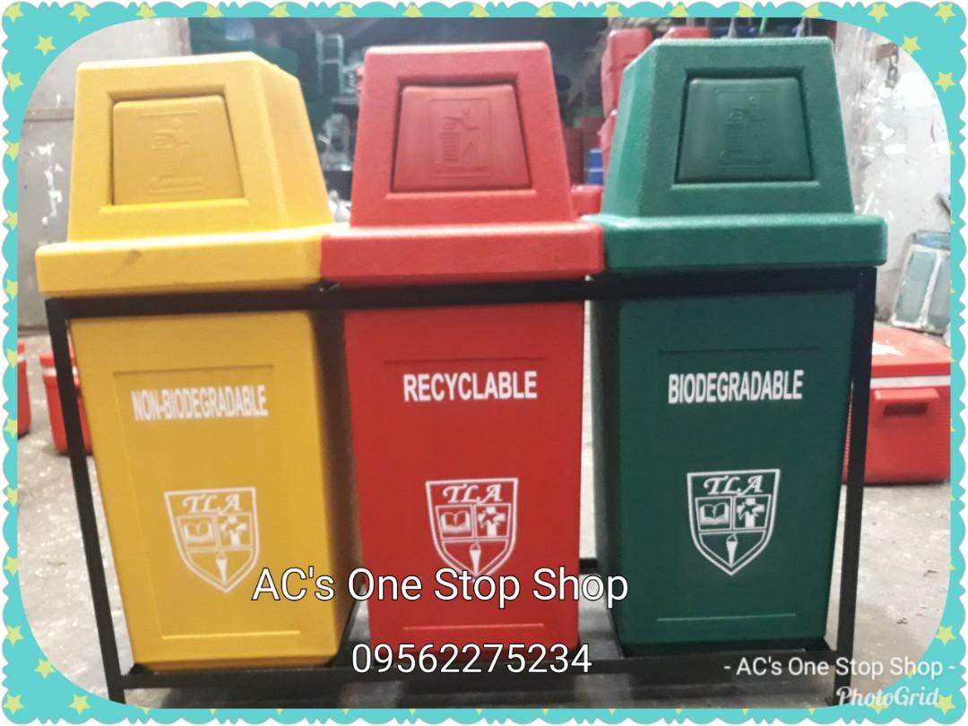 Waste Segregation Trash bins, Furniture & Home Living, Cleaning & Homecare Supplies, Waste Bins ...