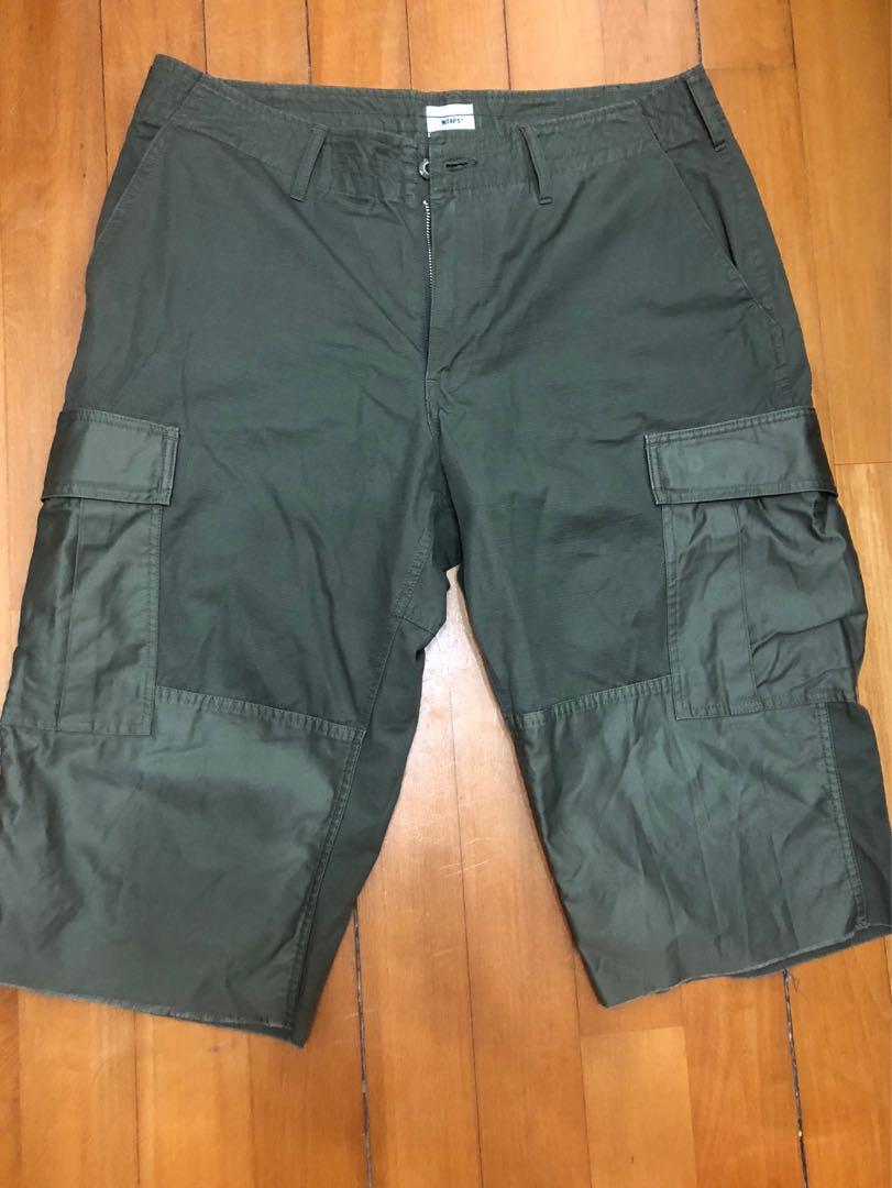 Wtaps SS Jungle Chopped Shorts Size  淨褲, 男裝, 褲＆半截裙
