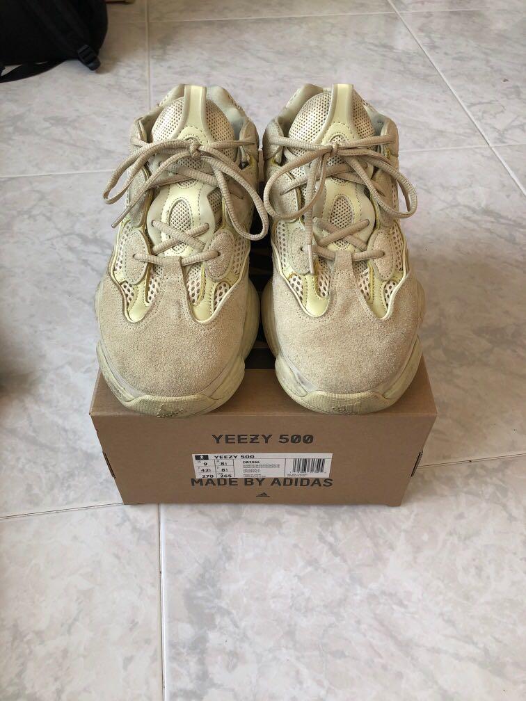 yeezy desert rat yellow