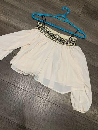 Off Shoulder Top Size S