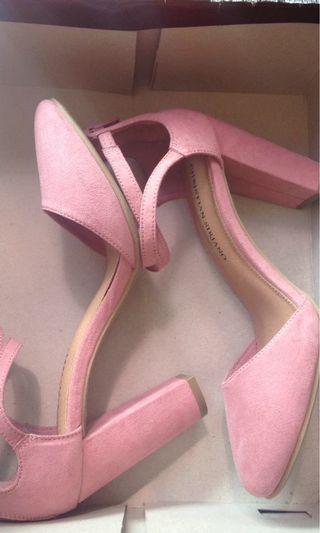 Heels pink cristian siriano by payless