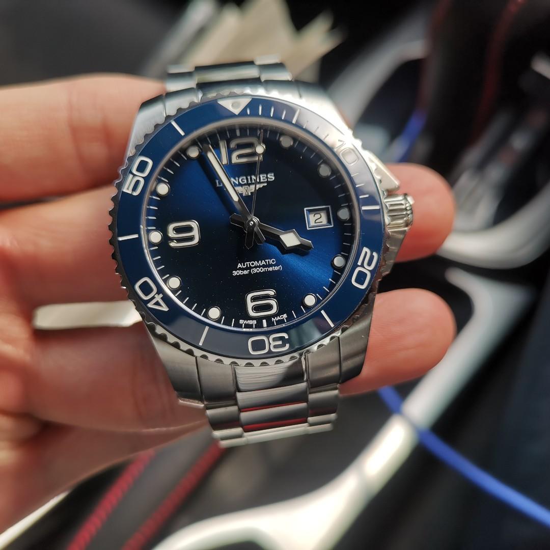 2019 Longines hydroconquest ceramic 41mm Fullset w extra straps