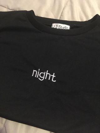 Black Night Top
