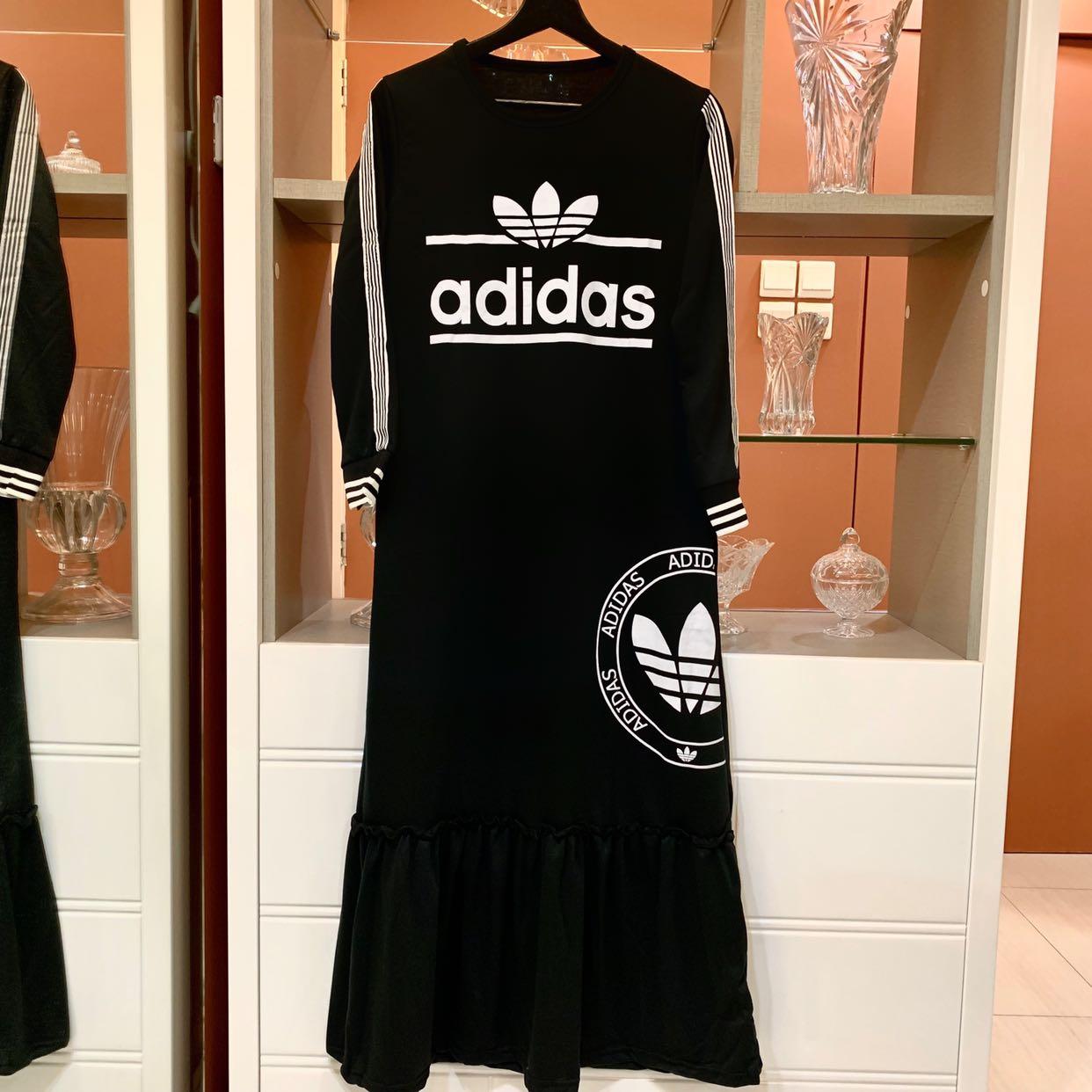Adidas dress hotsell with ruffles