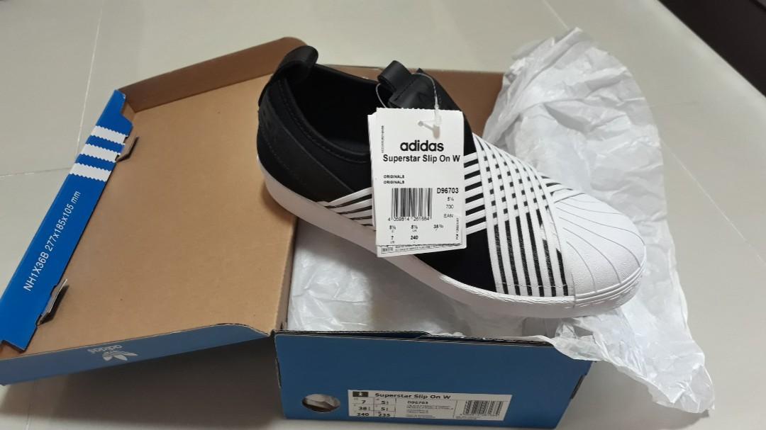 Adidas Superstar Slip On D96703 Black 