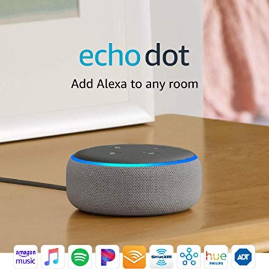 grey echo dot