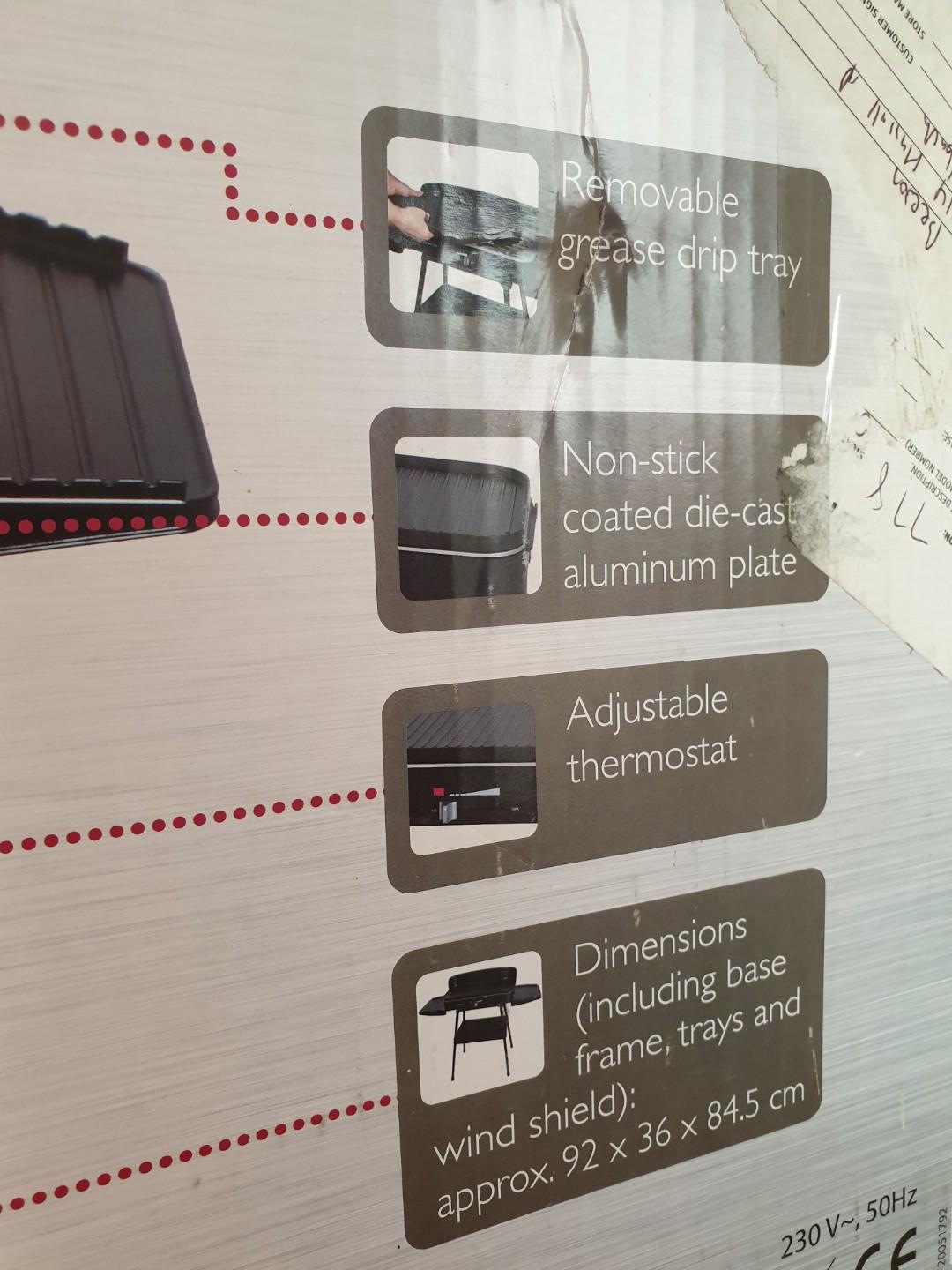 Ambiano Electric Grill, TV & Home Appliances, Kitchen Appliances, BBQ