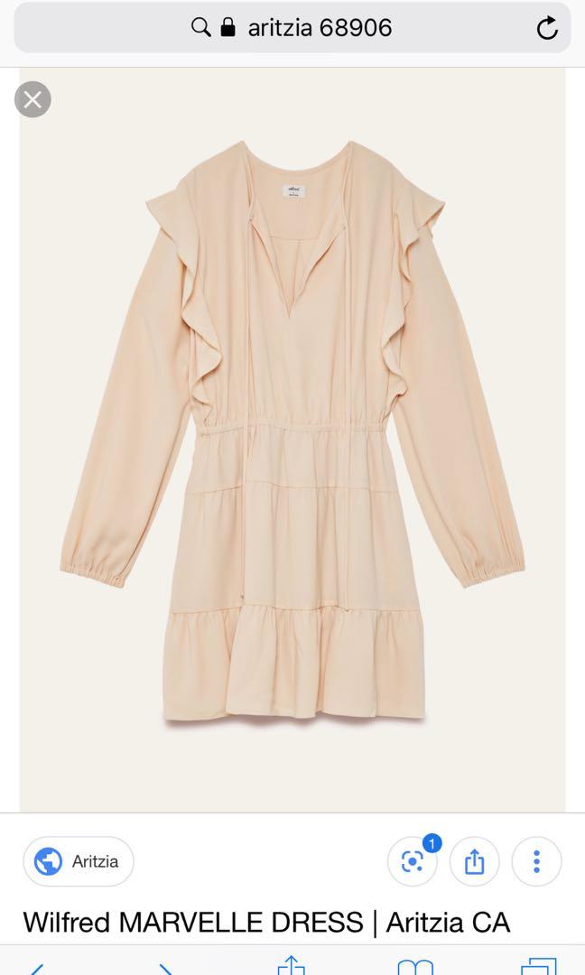 Aritzia marvelle hot sale dress