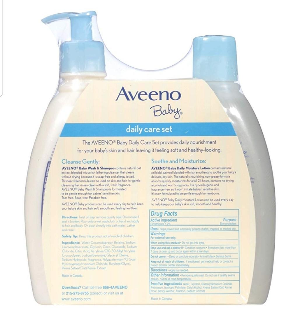 aveeno baby ingredients