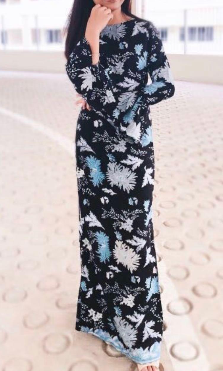 Batik mermaid dress sale