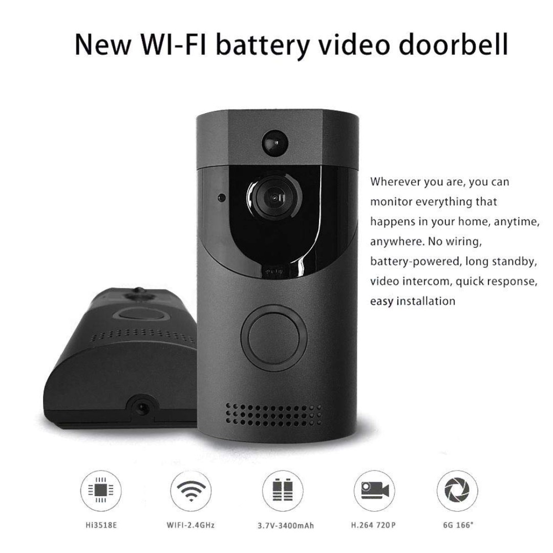 Awakingdemi waterproof smart doorbell clearance