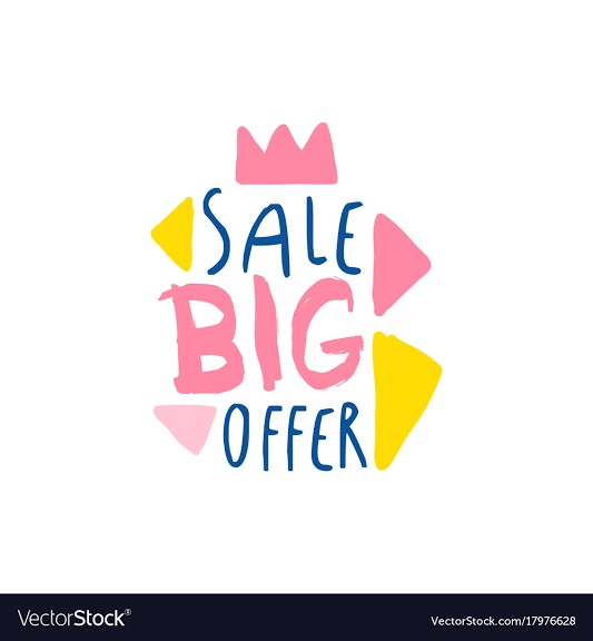 big sale just dm me