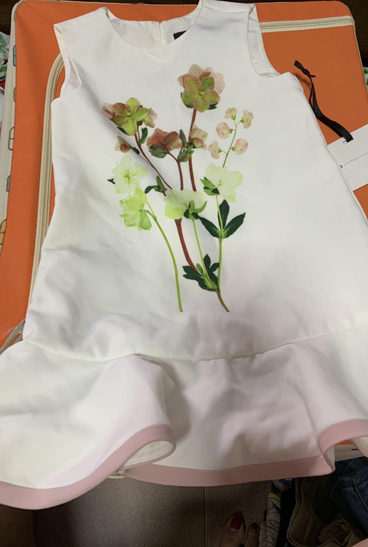 target white flower girl dresses