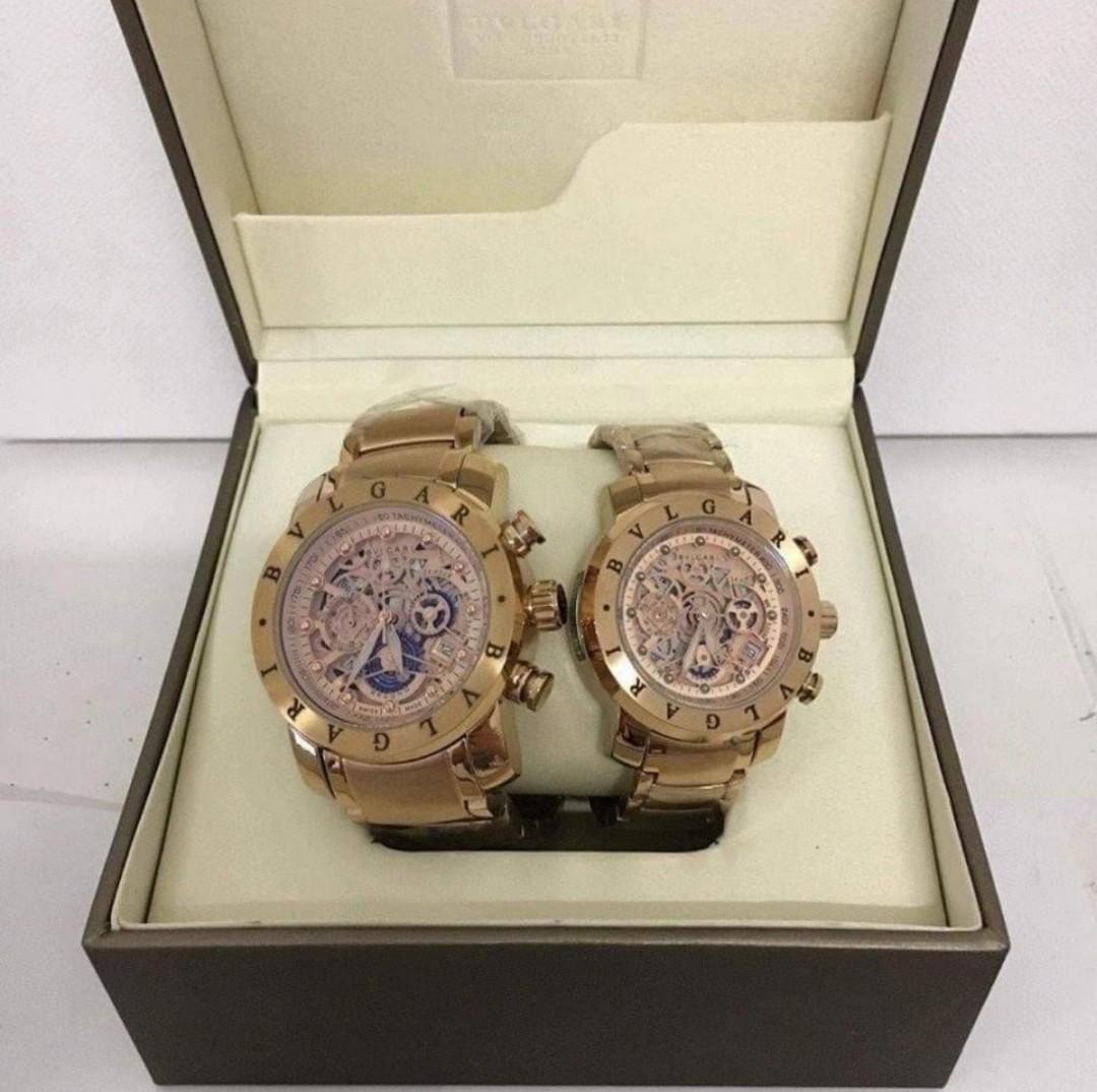 Bulgari Couple Watch Luxury Watches on Carousell