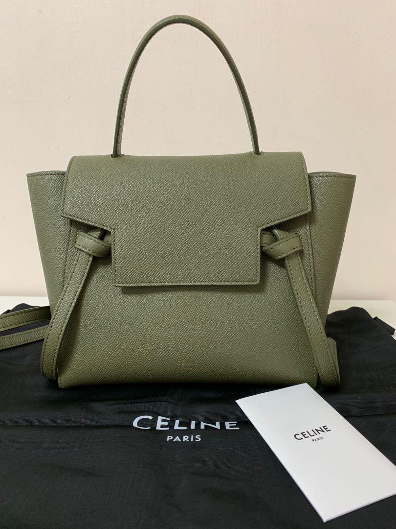 celine nano green