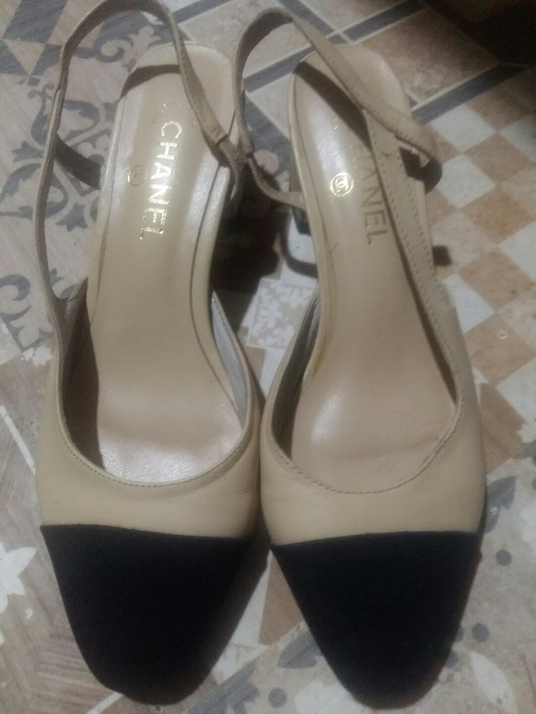 chanel slingback look alike