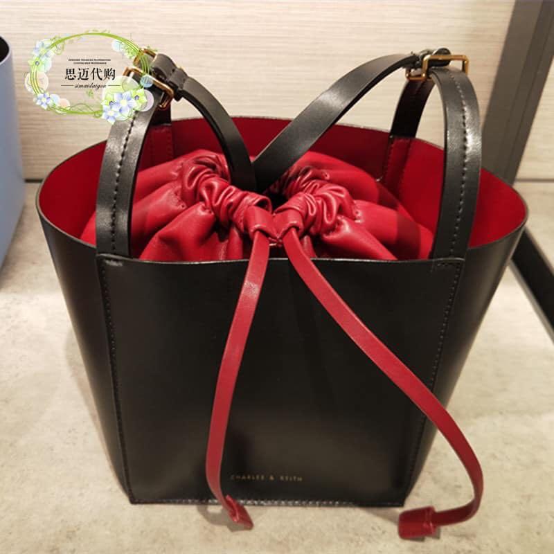 Charles and Keith Bucket Bag, Women's Fashion, Bags & Wallets, Crossbody Bags on Carousell