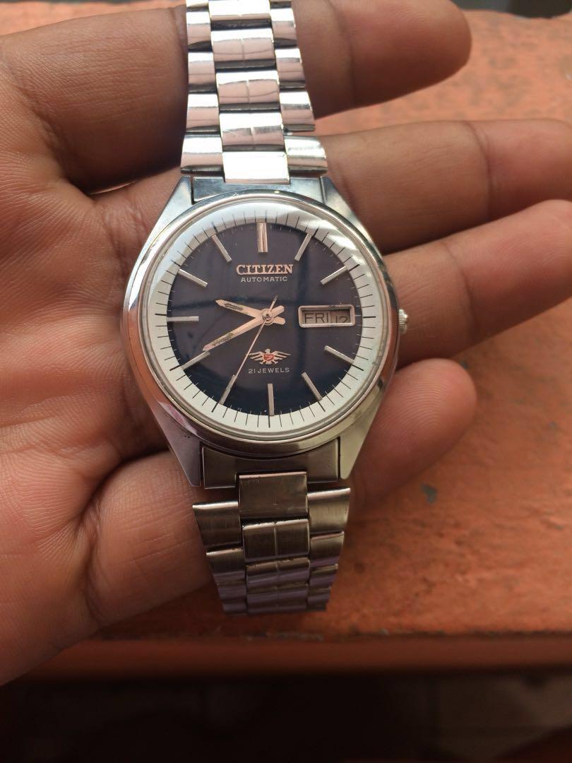 Jam citizen hotsell automatic 21 jewels