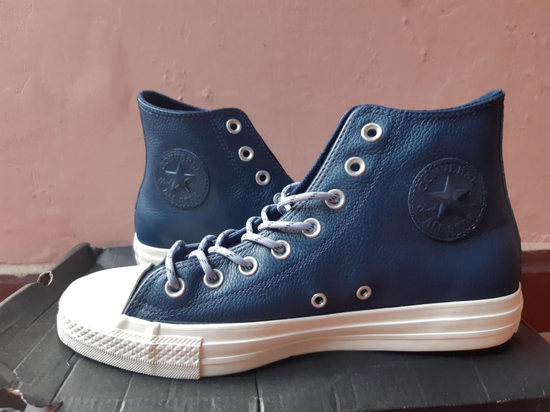 Converse original CT HI Limo Leather navy egret