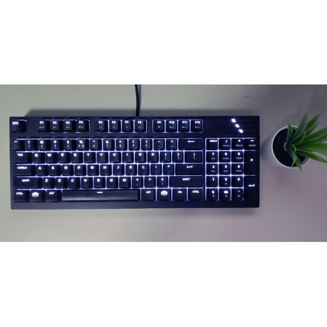 Cooler Master Masterkeys Pro M White LED, Computers & Tech, Parts ...