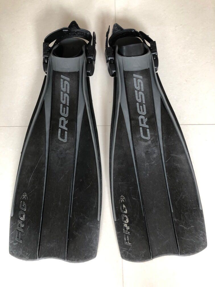 Cressi Diving Fins Sports Sports Games Equipment On Carousell