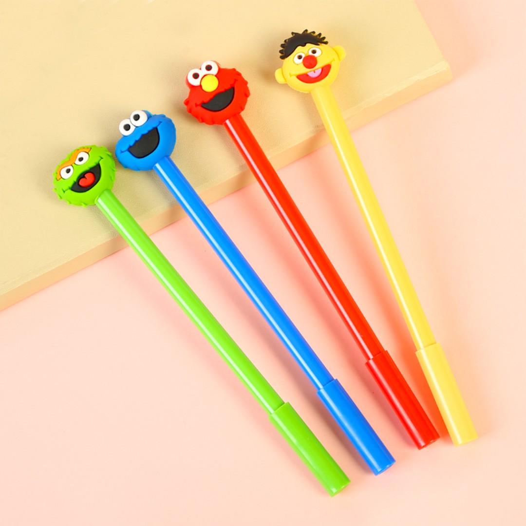Cute Sesame Street Pen Books Stationery Stationery On Carousell