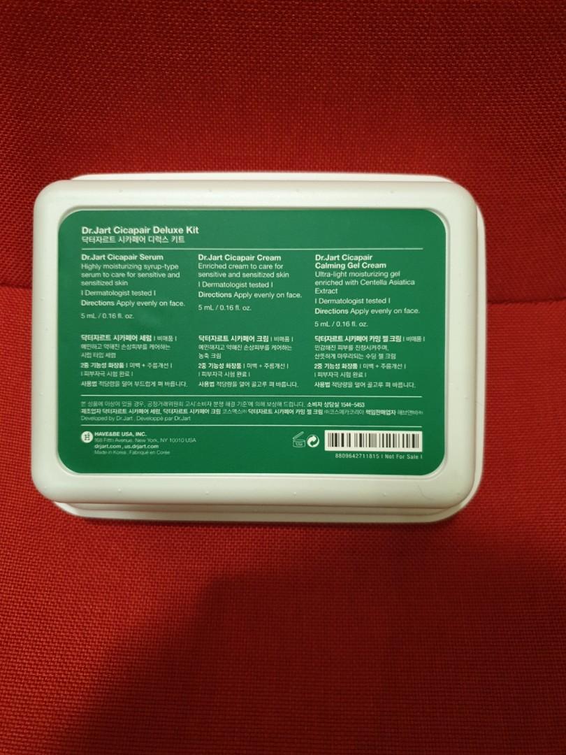 Dr Jart Cicapair Deluxe Kit, Beauty & Personal Care, Face, Face Care on ...