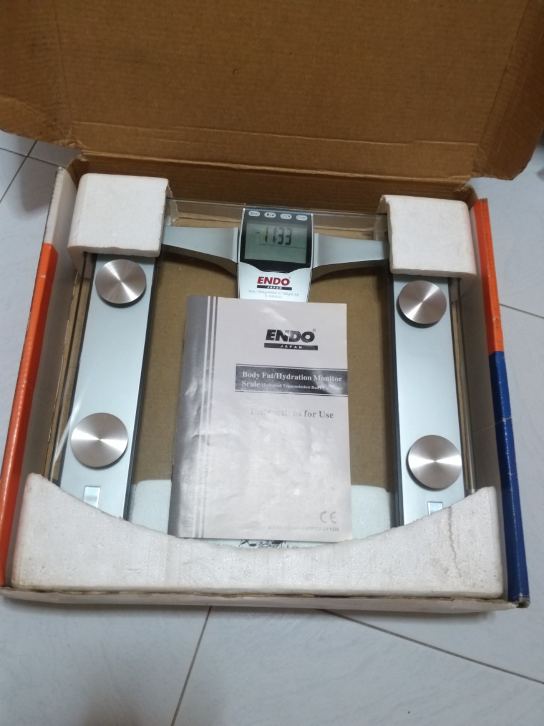 ENDO EDBS932 Digital Body Scale, Health & Nutrition, Health Monitors