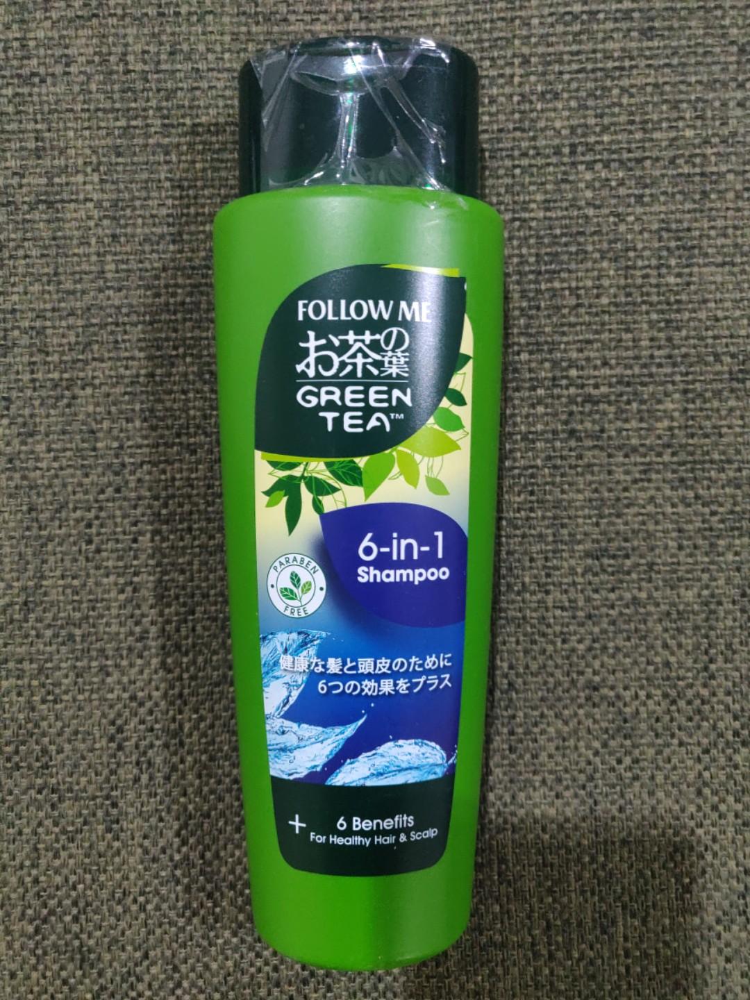 Get Wallpaper Follow Me Green Tea Shampoo 6in1 320ml Health Beauty Hair For Free