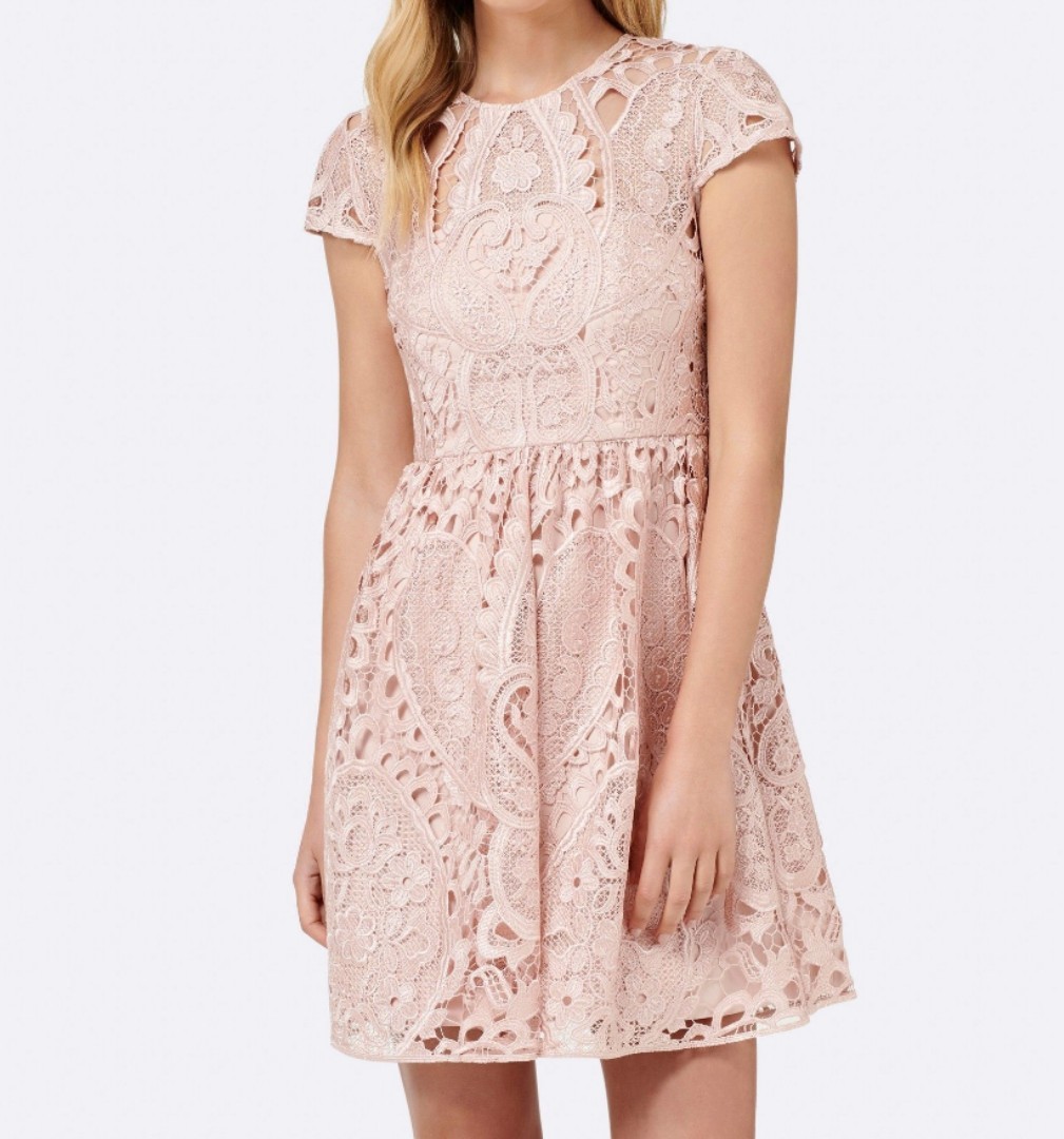 forever new blush dress