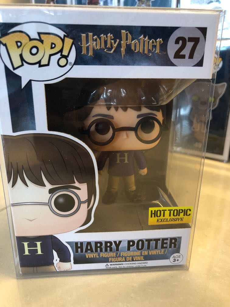  POP! Funko Harry Potter: Harry Potter Sweater Hot Topic  Exclusive #27 : Toys & Games