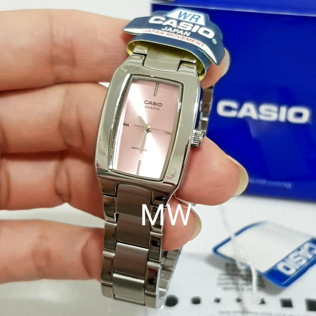 Genuine casio Women s stainless steel analog watch ltp 1165a 4