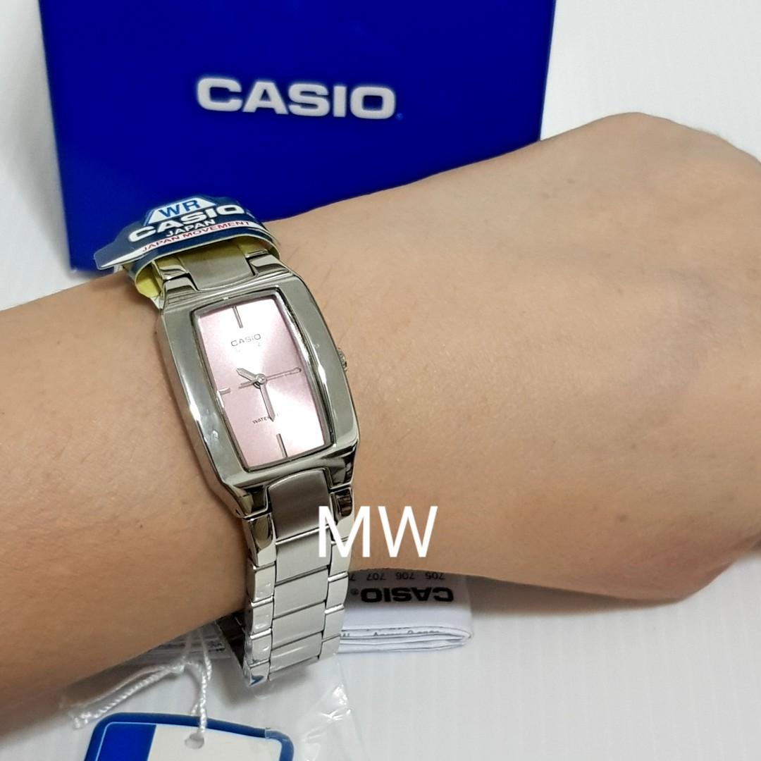 Genuine casio Women s stainless steel analog watch ltp 1165a 4