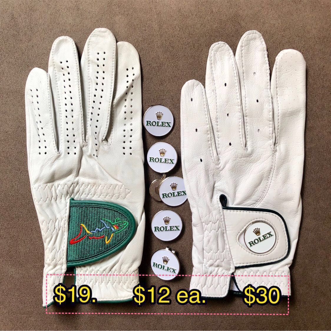Rolex golf glove new arrivals