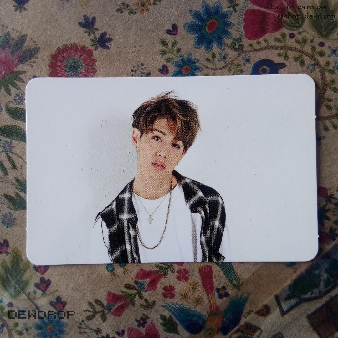 GOT7 MARK Official Photocard #2 FLIGHT LOG TURBULENCE 2nd Album Photo Card 마크 