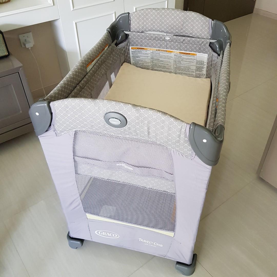 Graco Travel Cot / Playpen, Babies & Kids, Baby Nursery & Kids ...