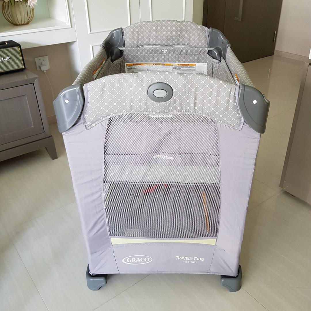 graco travel cot playpen
