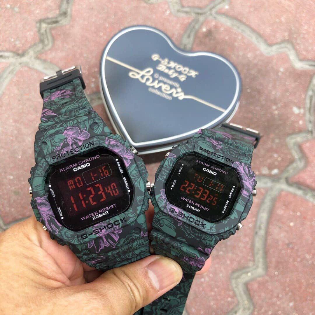 g shock flora couple