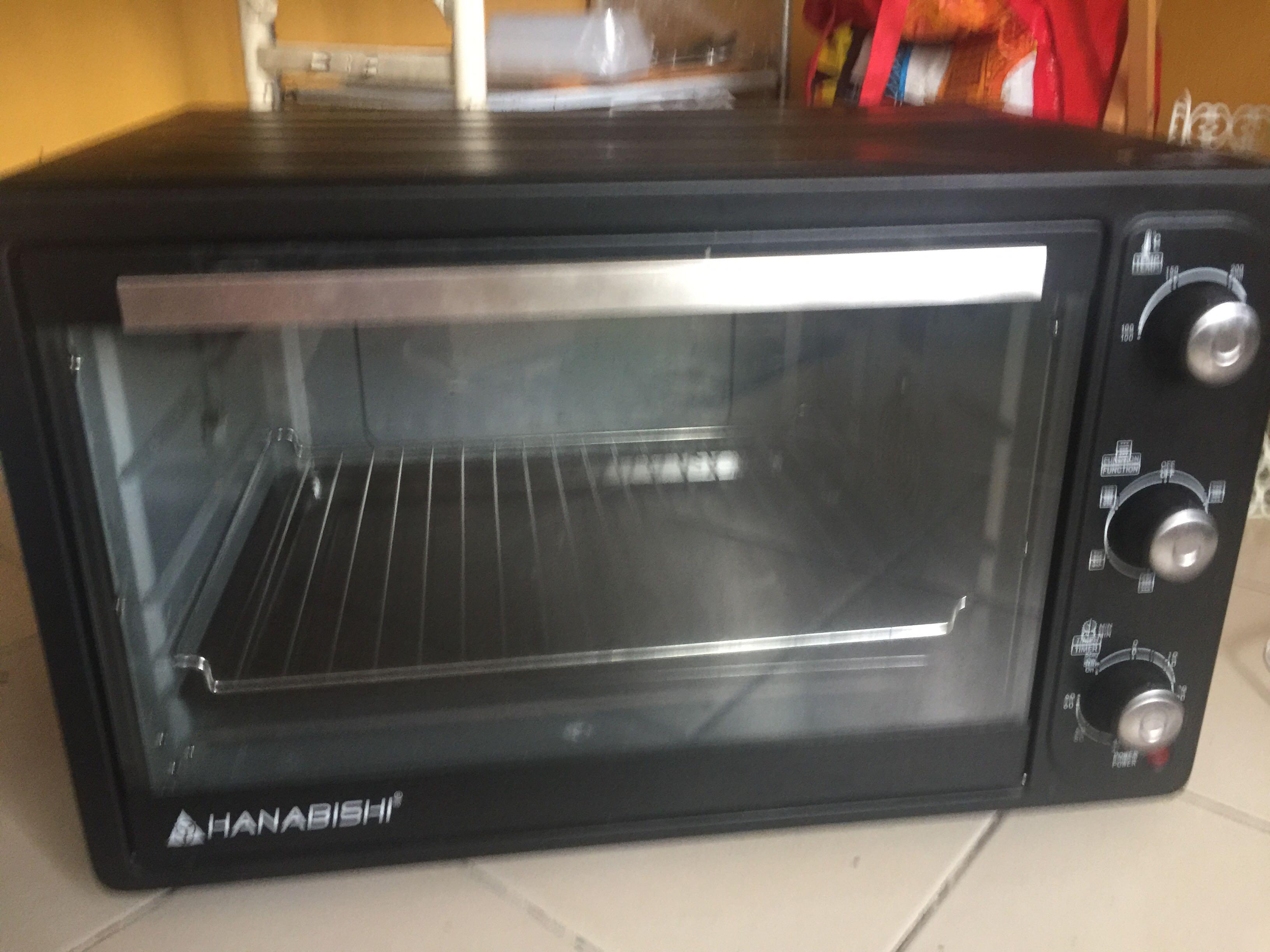 Baking Hanabishi Oven Toaster