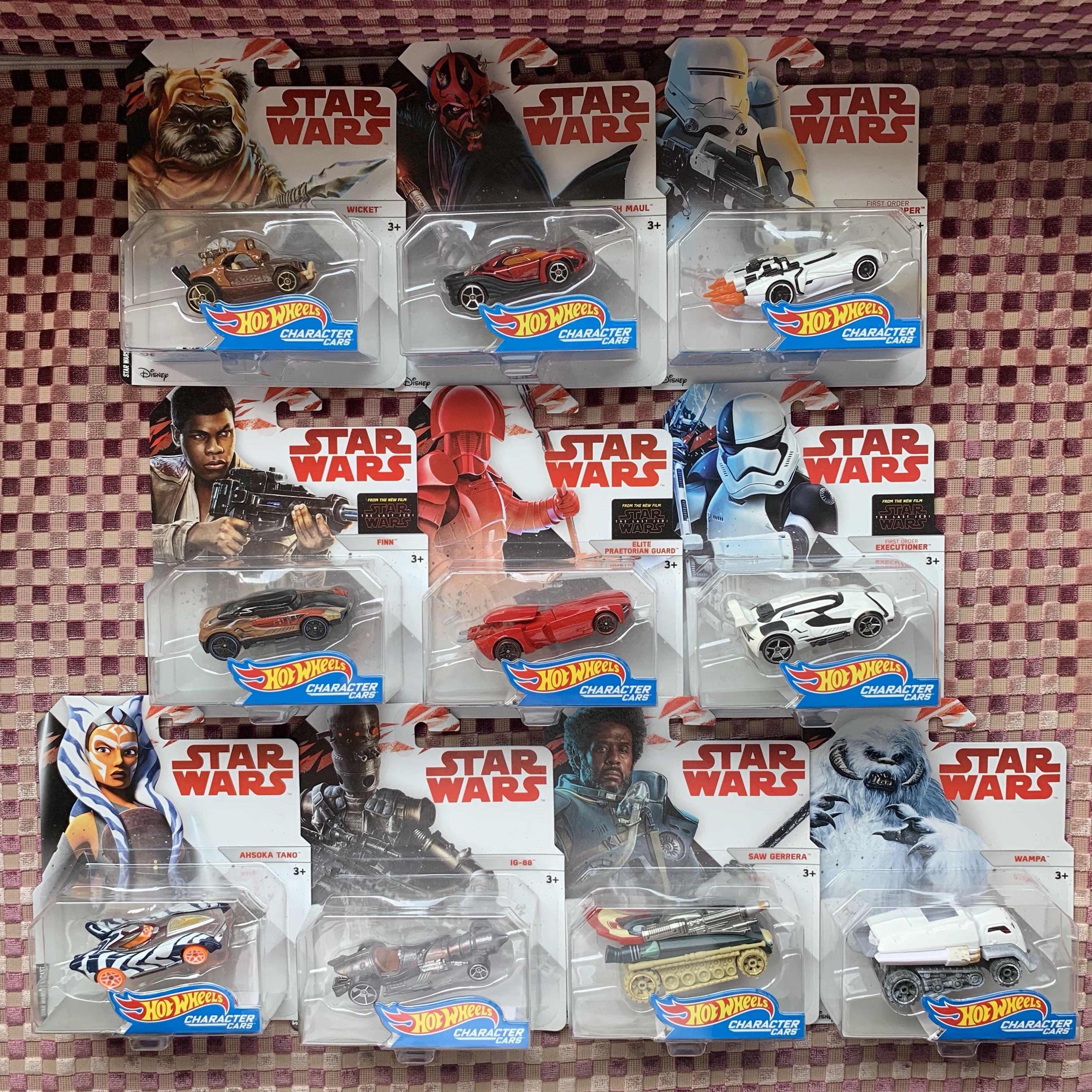 Hot wheels star shop wars character cars