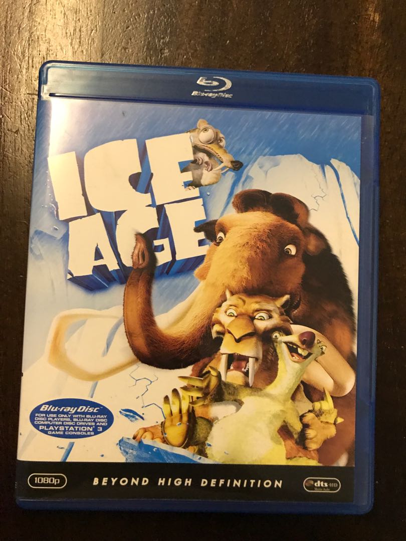 Ice Age Bluray, Hobbies & Toys, Music & Media, CDs & DVDs on Carousell