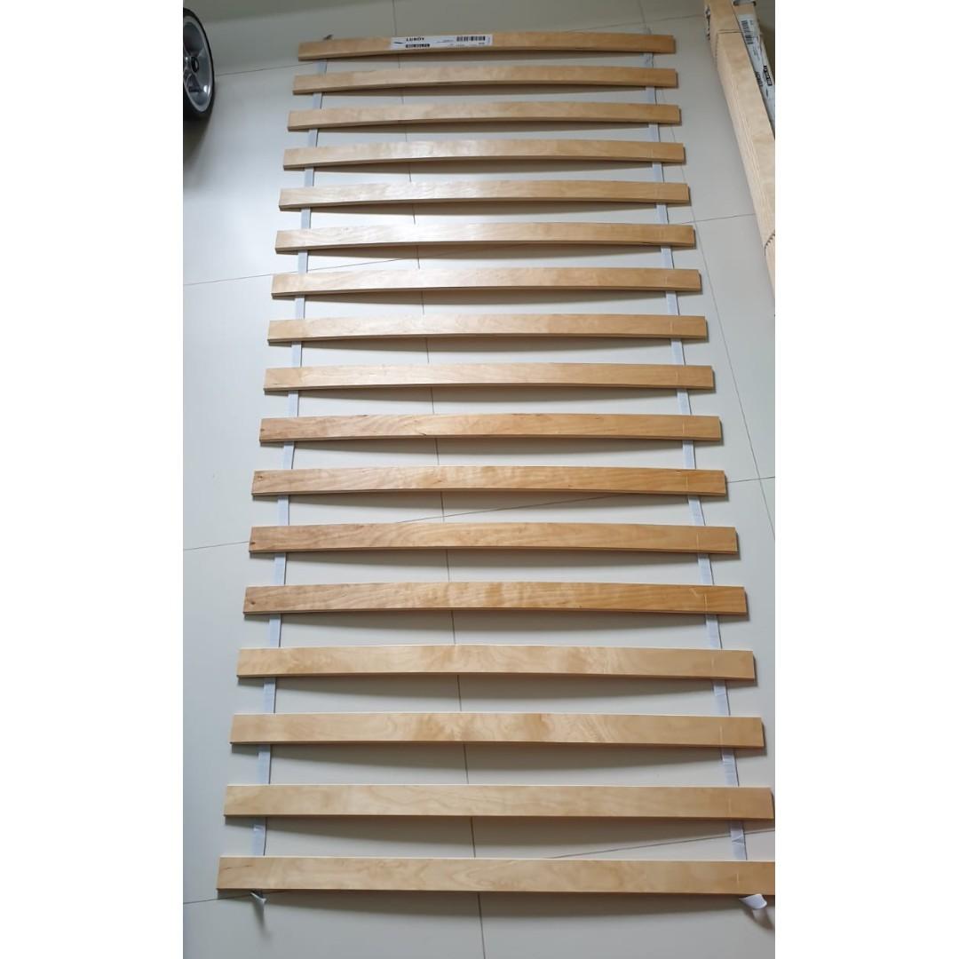 Ikea Luroy Slatted Bed Base Single For 90 X 200cm Furniture Beds Mattresses On Carousell